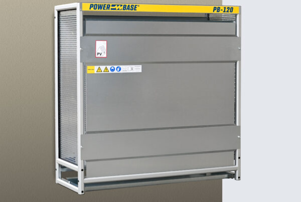 PowerBase PV-Shelter Wandmontage